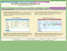 Tablet Screenshot of ebankingsoftware.com